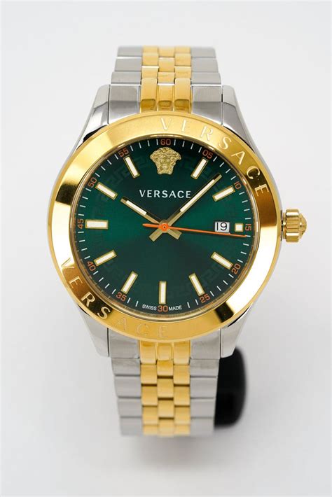 versace watch green|Versace hellenyium women's watch.